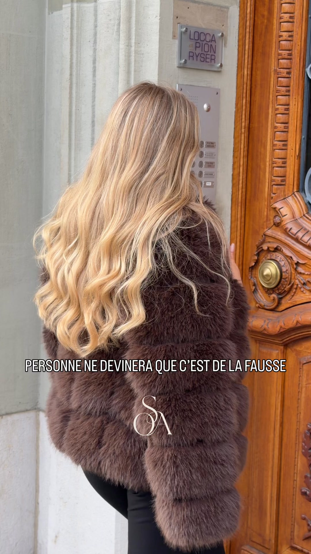 La fourrure effet renard