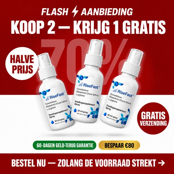 3 natuurlijke ingrediënten, 1 spray