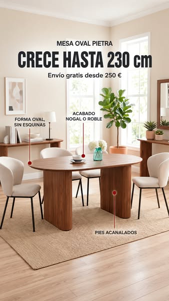 Crece hasta 230 cm