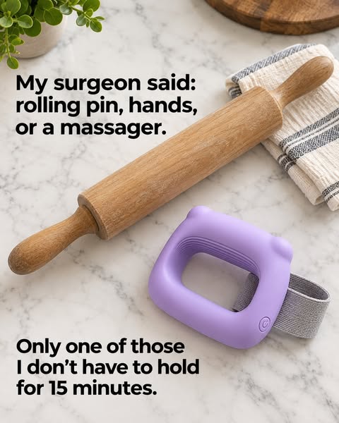 Rolling Pin, Hands, or a Massager