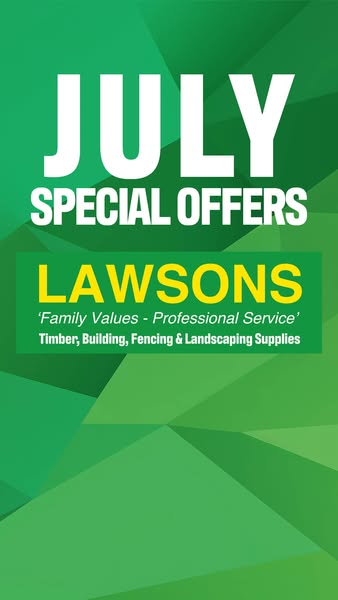 July Savings at Lawsons