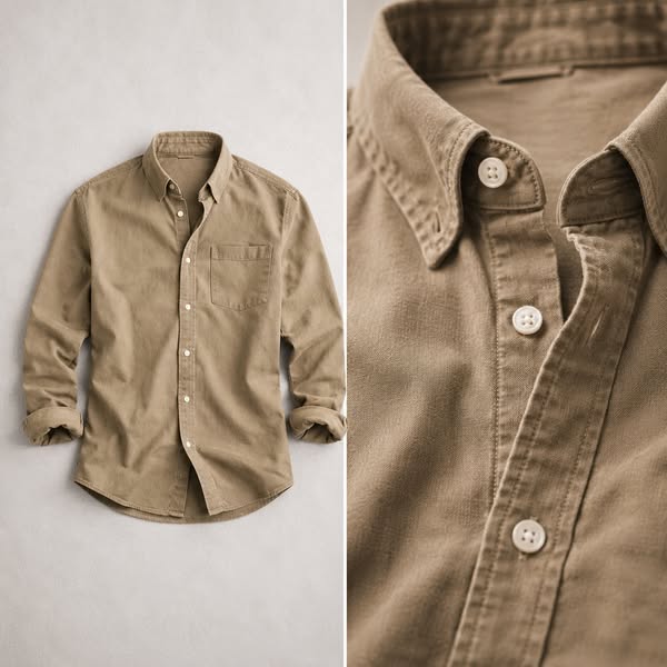 50% OFF - Como Vintage Washed Shirt