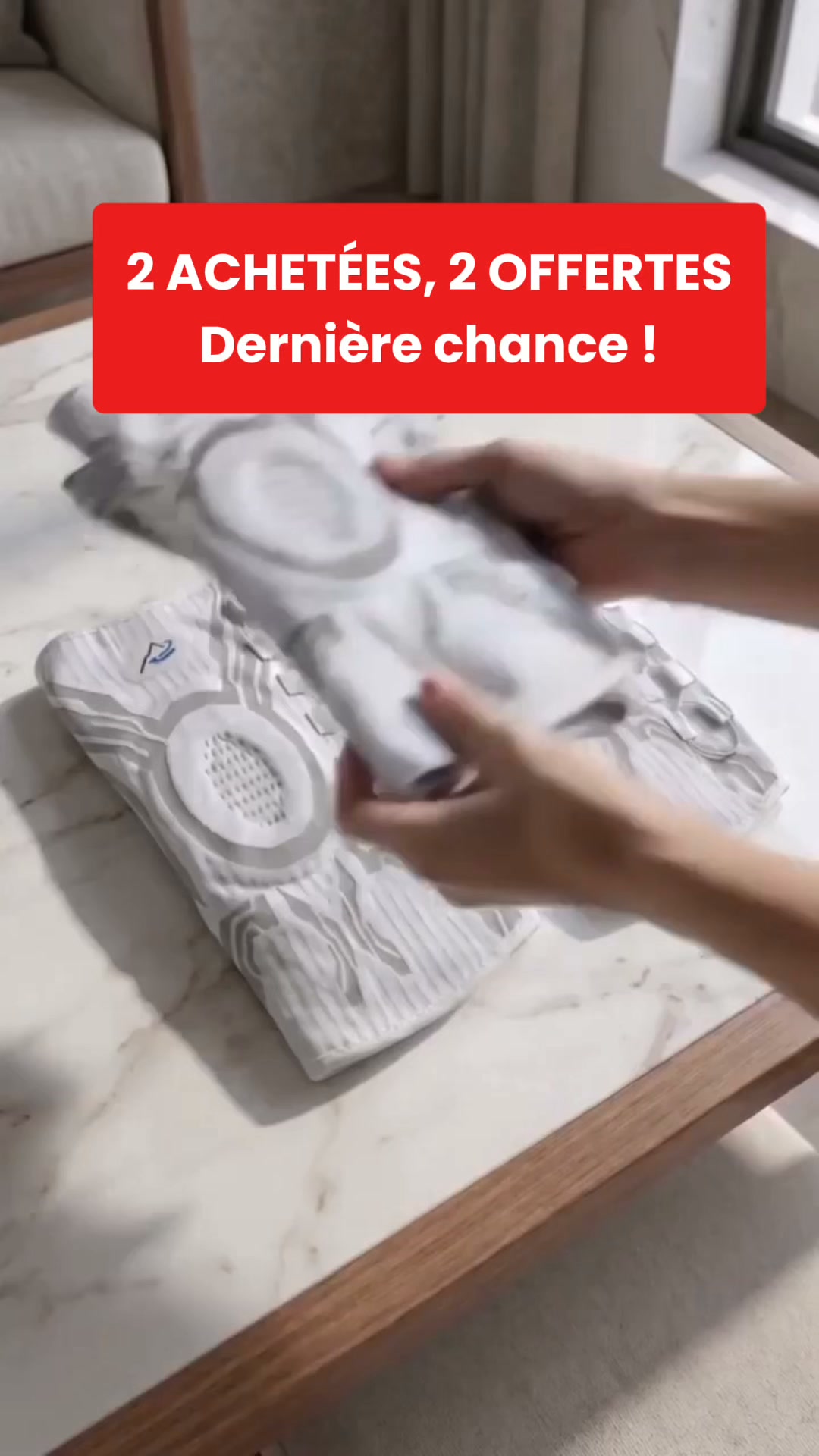Plus de maintien. Plus de stabilité. Plus de liberté