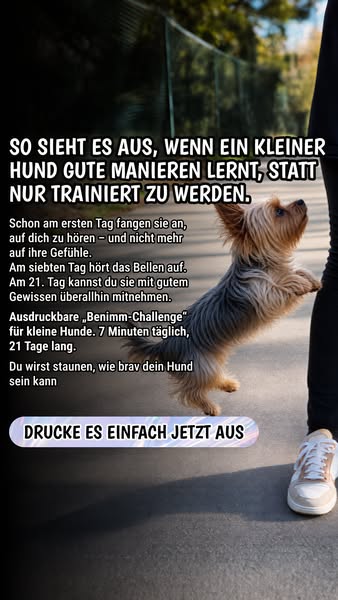 Kleiner Hund, große Klappe? SPEICHER DIR DAS ▶