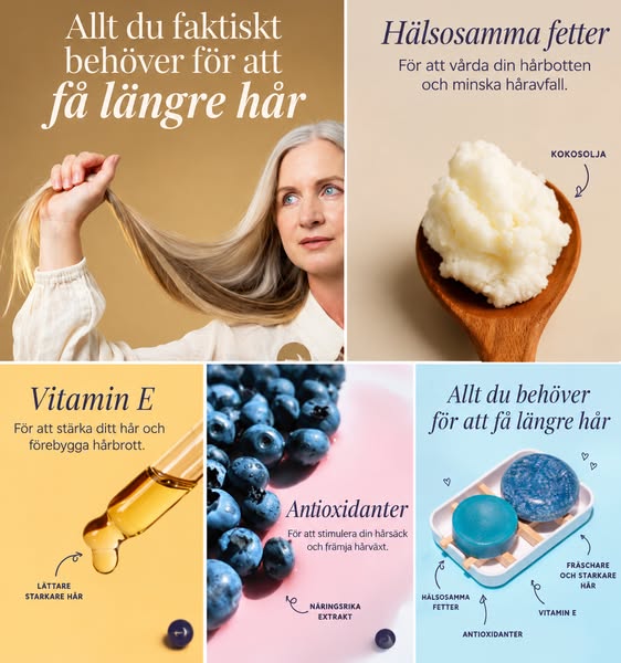 Blueberry Fields, Schampo & balsampaket