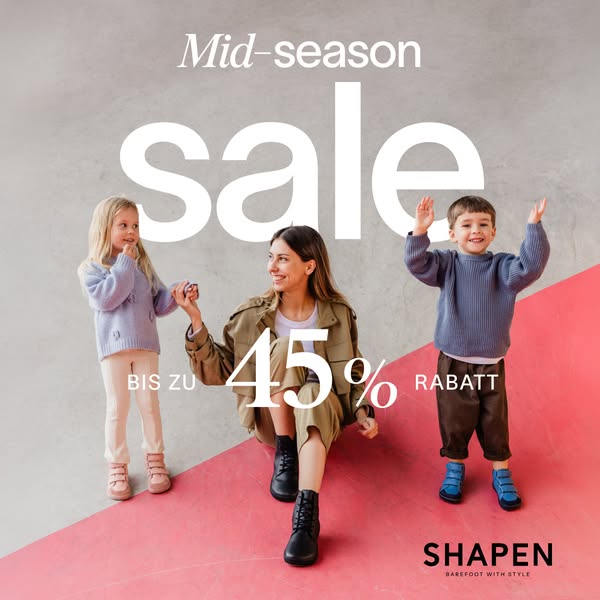 Mid-season SALE bis zu 45 %