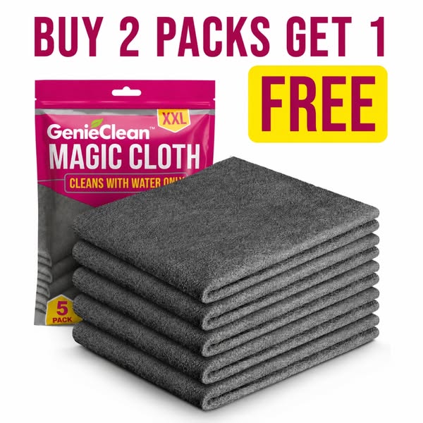 Streak-Free Cleaning. Just Add Water.