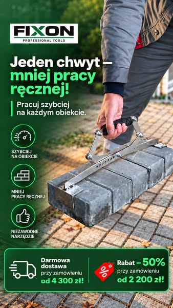 Narzędzia wybierane przez profesjonalnych brukarzy