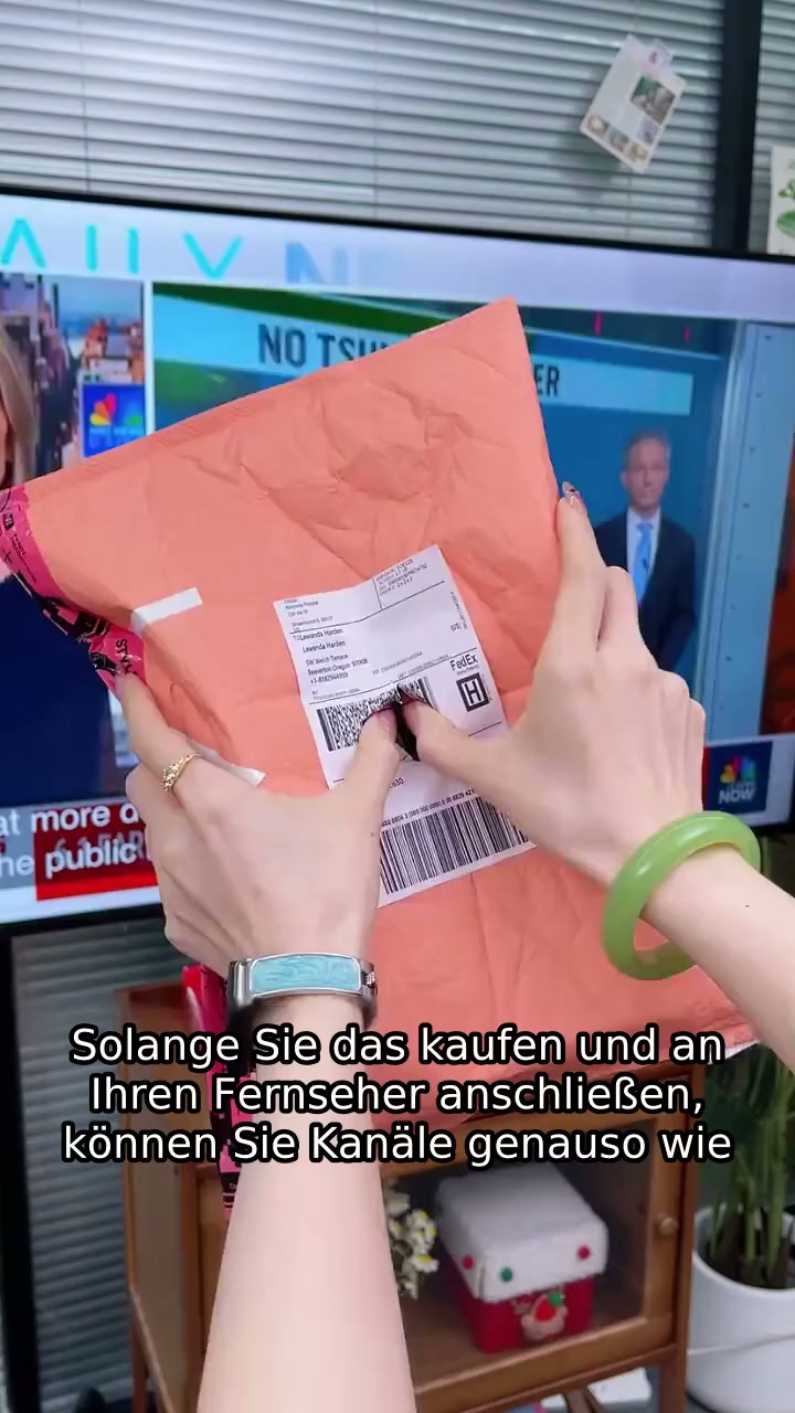 Digitale HDTV-Zimmerantenne mit hoher Verstärkung und Signalverstärker – kein Abonnement, einfache Installation