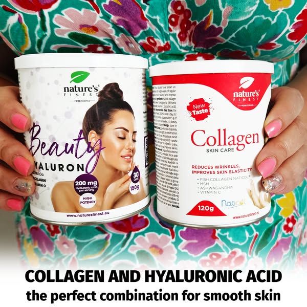 Collagen and hyaluronic acid