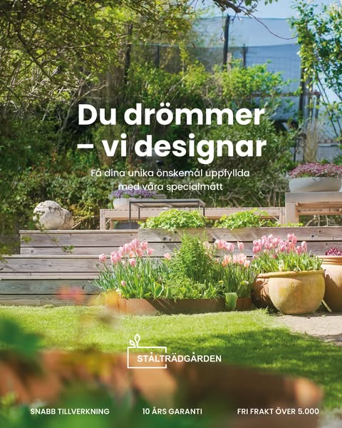 Skapa din drömträdgård