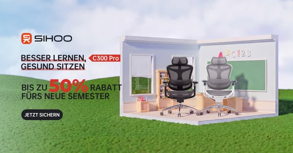 Sihoo Doro C300 Pro: Flaggschiff Back to School Deal!