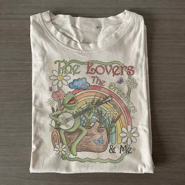 Sandpiper Shore Bird Beach Illustration T-Shirt