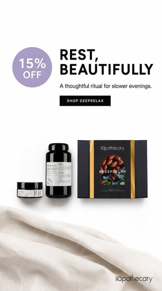 SAVE 15% ON THE #DEEPRELAX SET
