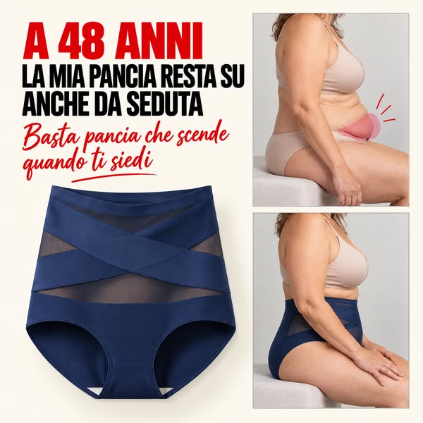 A 48 anni, la pancia resta su anche da seduta