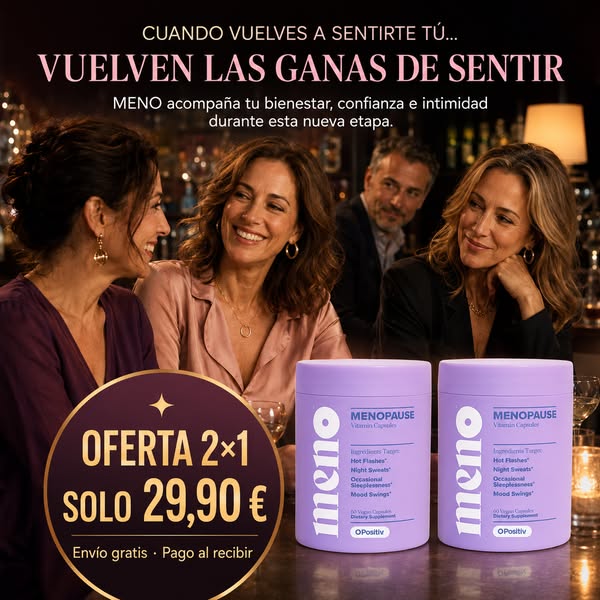Apoyo Natural para la Menopausia · Vuelve a Sentirte Tú Misma