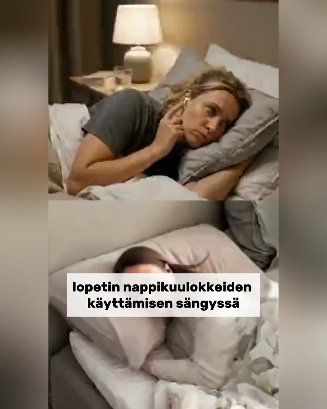 Pelasta parisuhteesi – ja unesi.
