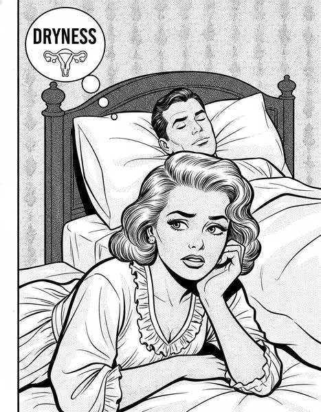 Men get medicine. Women get told to use lube.
