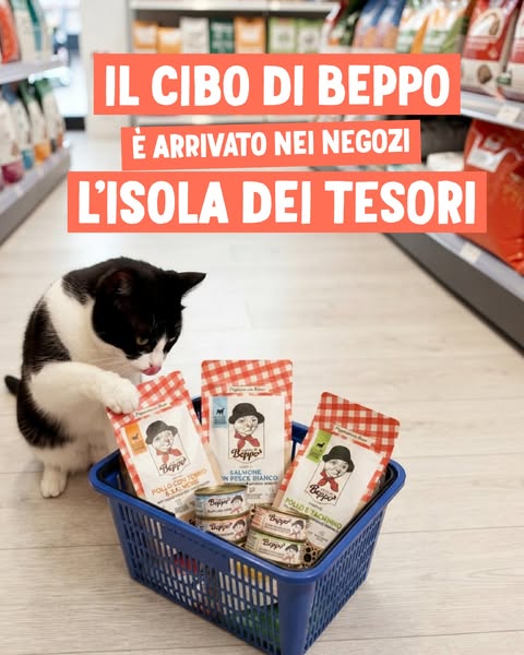 Il Cibo di beppo è nei negozi