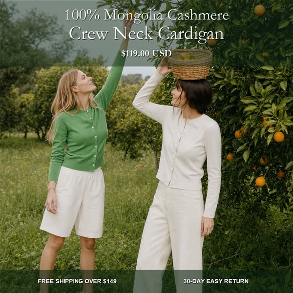 Quiet Luxury Starts with Cashmere.