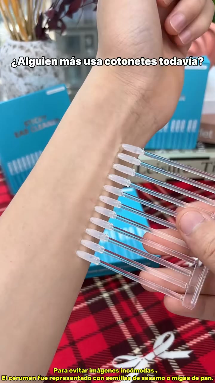 Deja de empujar el cerumen hacia dentro