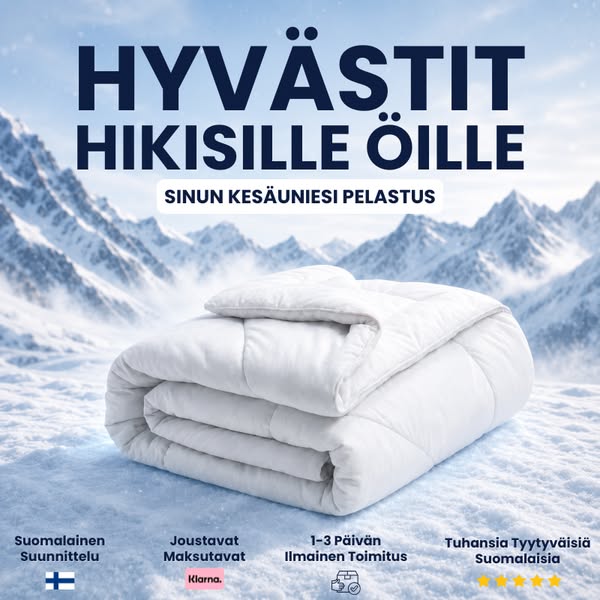Viileä uni koko yön ajan