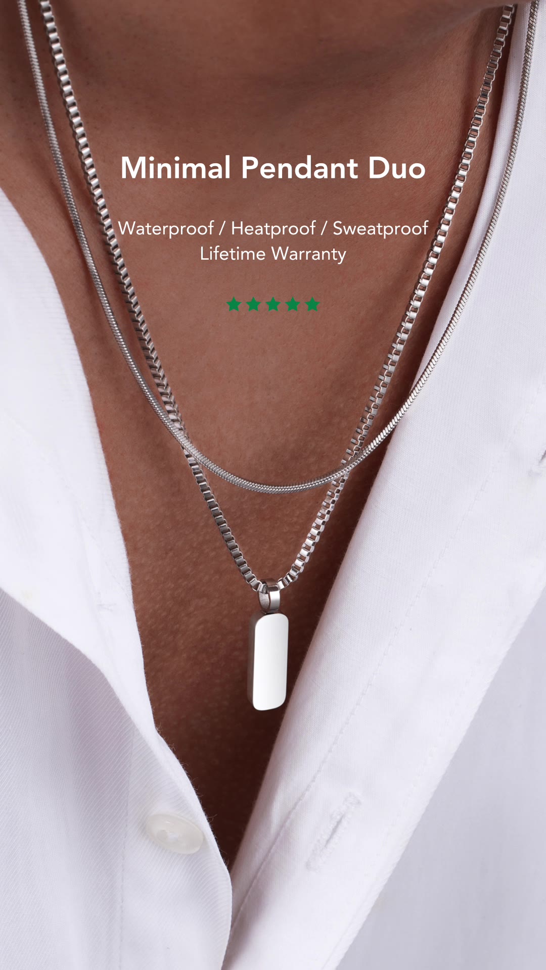 Minimal Pendant Duo