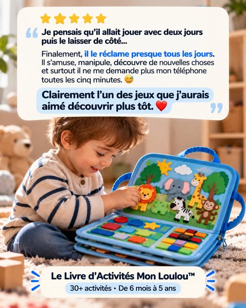 Il joue, découvre et grandit