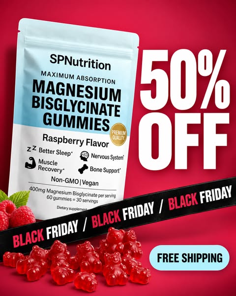 BLACK FRIDAY SALE — 50% OFF