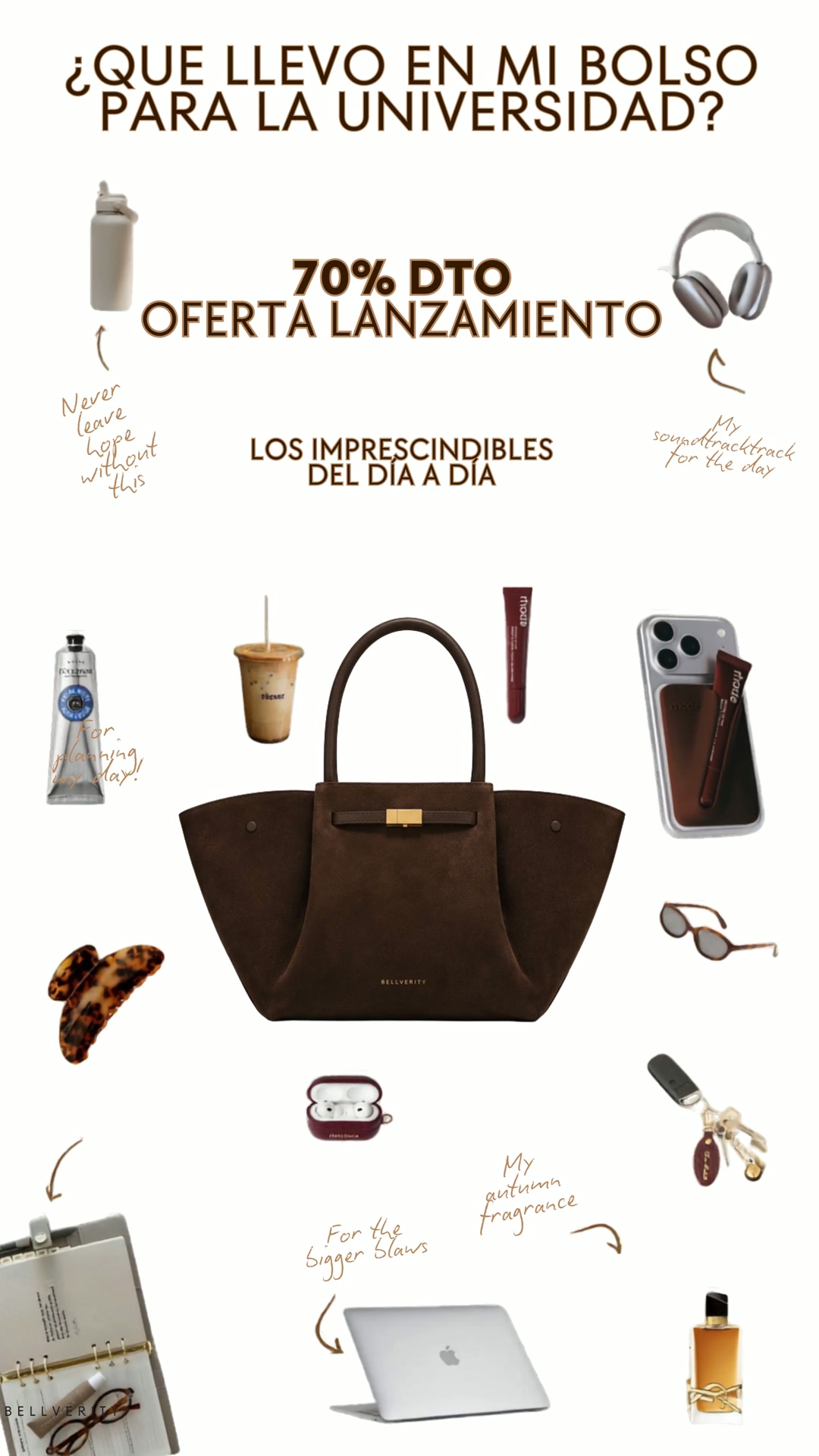 Una bolsa. Todo tu día.