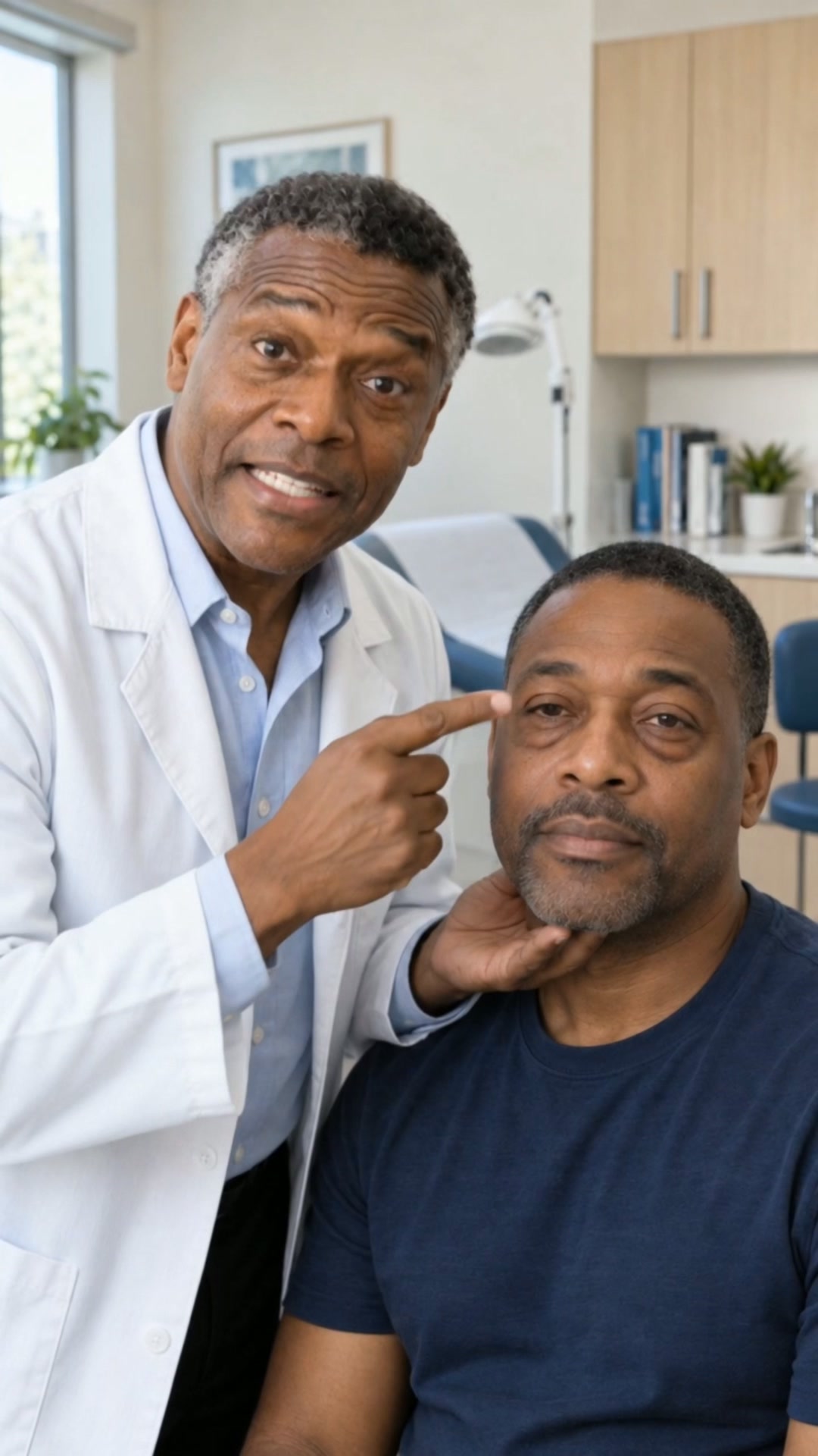 Black men's eye bags. Real solution.