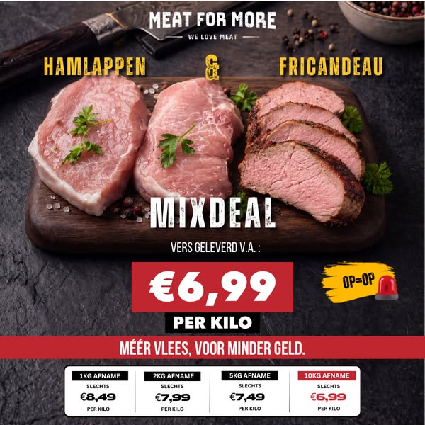 Mix & Match varkensvleesdeal