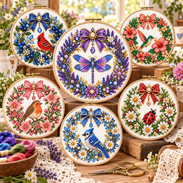 Cross Stitch ​​Buy 4, Get 1 FREE​​ + ​​10% OFF​​ (code stitch10​​)
