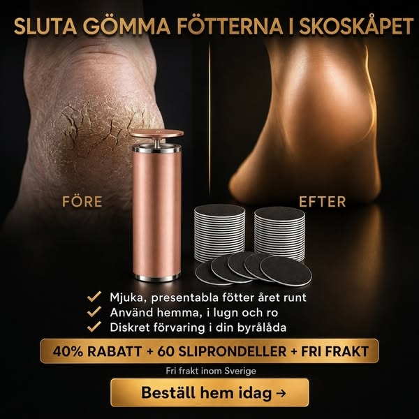 DINA FÖTTER SIG MER OM DIG ÄN DU TROR