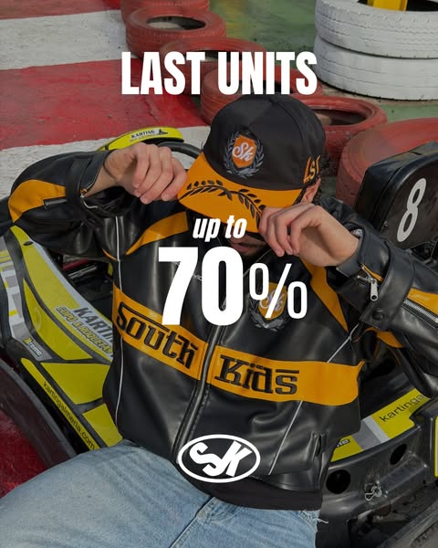 Hasta -70 % en South Kids