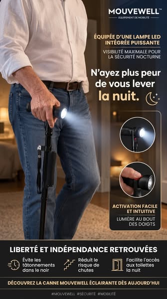 Pas juste une canne. Une solution complète