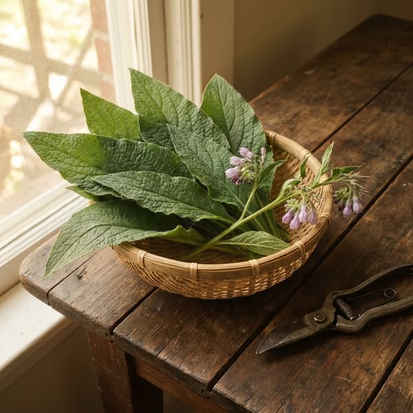 The Broad-Leafed Plant From European Gardens
