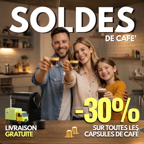 Les Soldes du Café ont Commencé