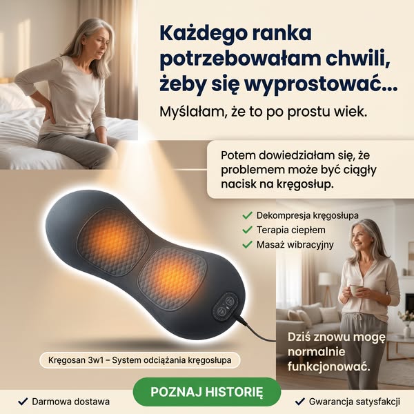 Kręgosan™ 3w1 – System Odciążania Kręgosłupa | Ulga dla Pleców