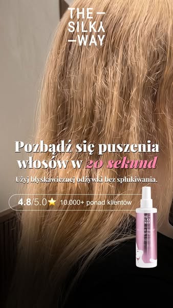 Lśniące włosy w 20 sekund!