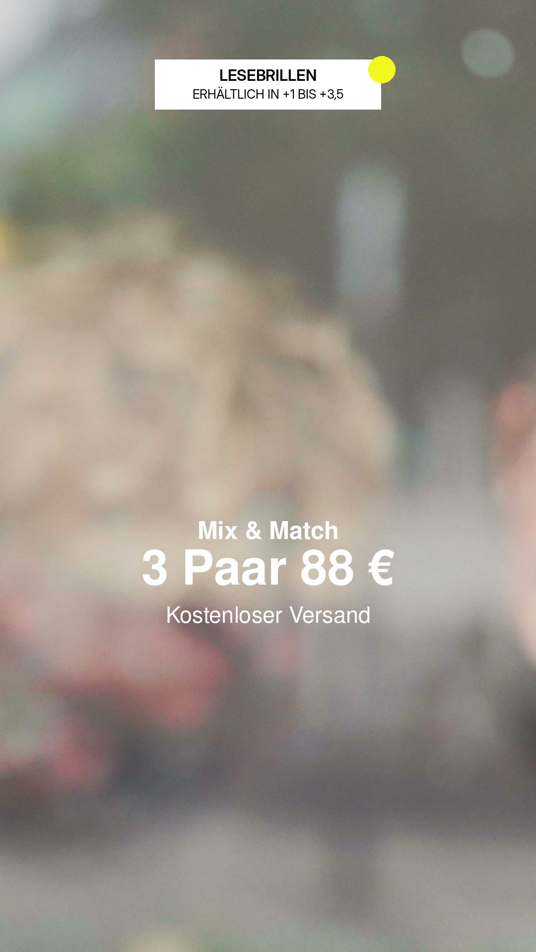 Lesebrillen für jeden Tag