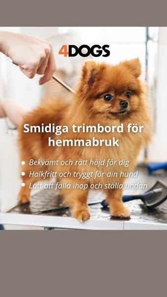 Köp ditt trimbord hos 4dogs.se