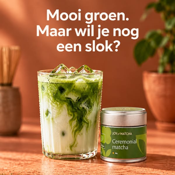 Maak jouw matcha latte