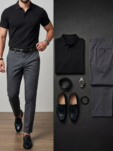 Casual. Confident. Classy. — Men’s Two-Piece Set