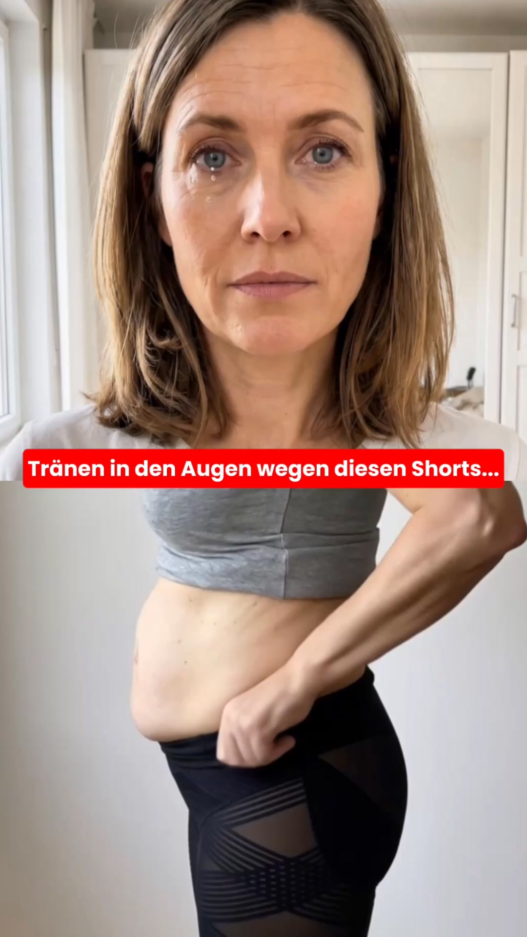 Sanduhrfigur ab dem ersten Anziehen