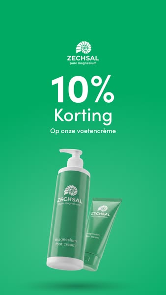 10% korting op voetencrème