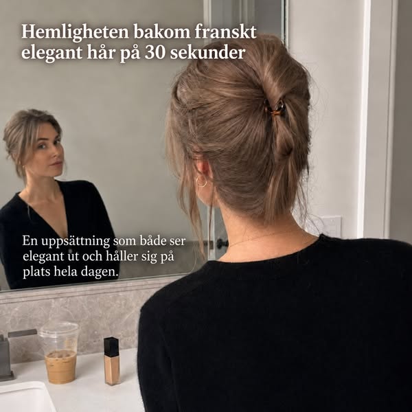 Hemligheten bakom franskt elegant hår
