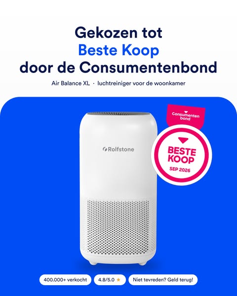 DE beste luchtreiniger volgens de consumentenbond.