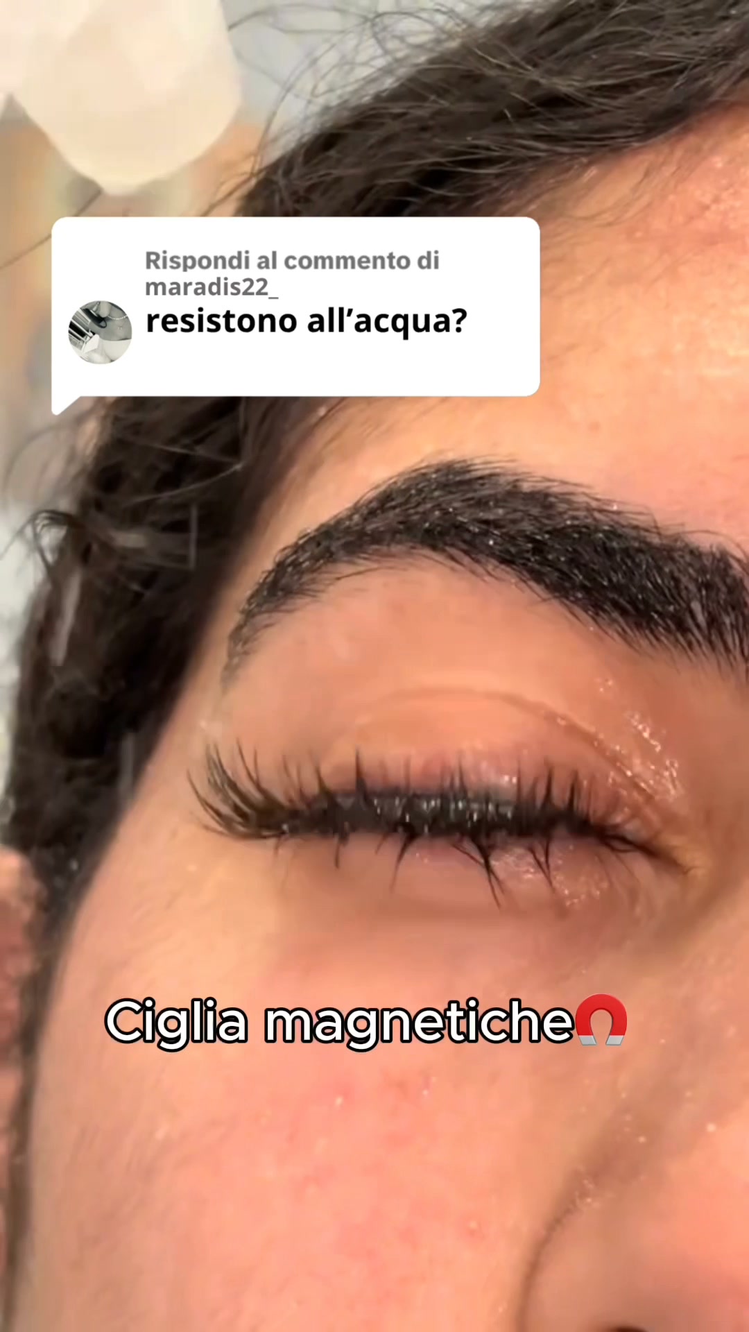 Ciglia magnetiche con zero colla!