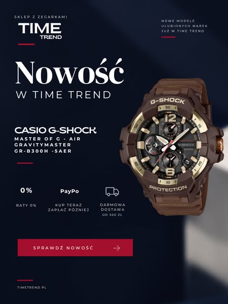 Nowy G-SHOCK GRAVITYMASTER
